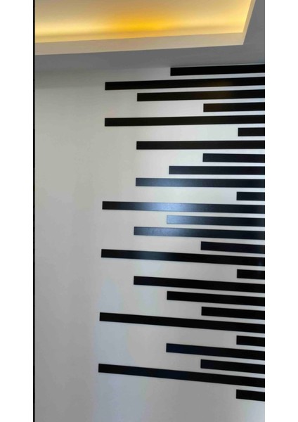 Duvar Dekorasyon Çıtası 5 Farklı Ebat (100CM 80CM 60CM 40CM 20CM) 25 Adet Panel