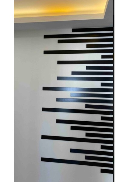 Duvar Dekorasyon Çıtası 5 Farklı Ebat (100CM 80CM 60CM 40CM 20CM) 25 Adet Panel modelleri