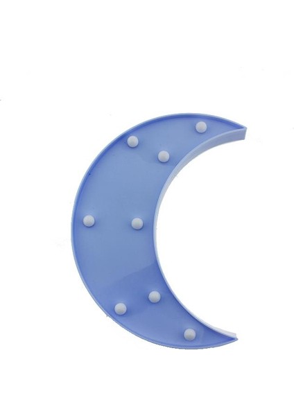 24CM LED Işıklı Plastik Ay Dede Gece Lambası modelleri