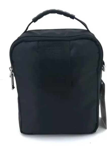 Erkek Lüks Siyah Renk Orta Boy Bol Bölmeli El Çantası