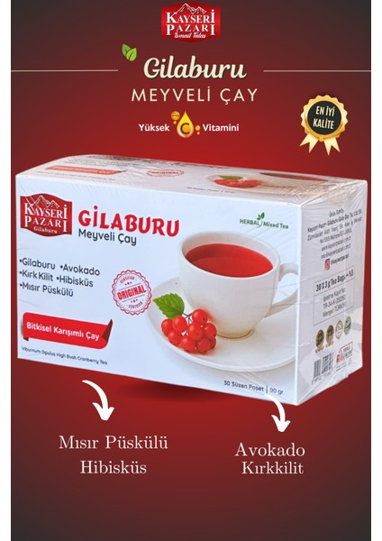 Gilaburu Meyveli Çay Avokado Kırkkilit Mısır Püskülü Hibisküs modelleri