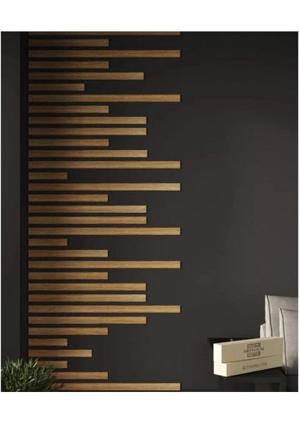 Duvar Dekorasyon Çıtası 5 Farklı Ebat (100CM 80CM 60CM 40CM 20CM) 25 Adet Panel fiyatları