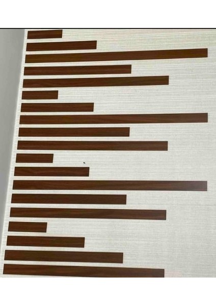 Duvar Dekorasyon Çıtası 5 Farklı Ebat (100CM 80CM 60CM 40CM 20CM) 25 Adet Panel indirimleri
