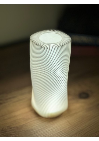 Spıra Gece Lambası - Masa Lambası - Kamp Lambası 18CM USB 5V modelleri