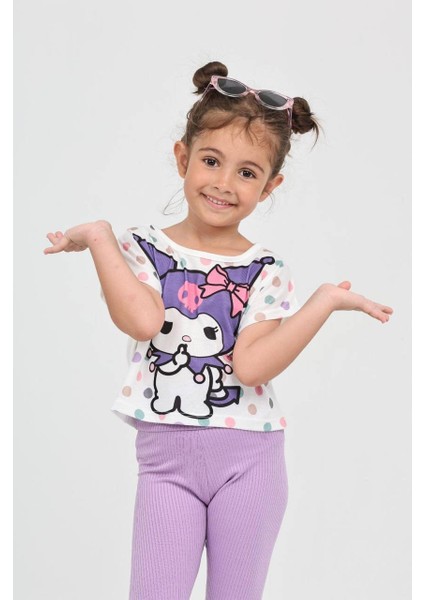 Düşük Kol Kuromi Dijital Baskı Tshirt - 6632 fiyatları