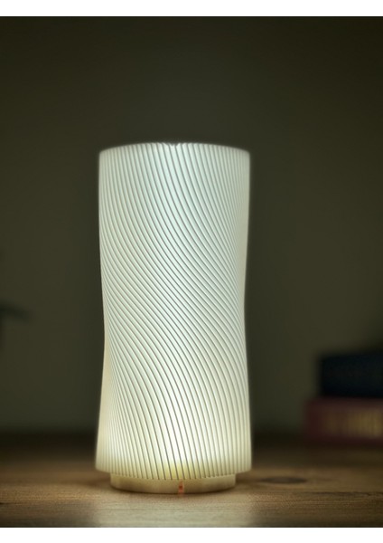 Spıra Gece Lambası - Masa Lambası - Kamp Lambası 18CM USB 5V fırsatları