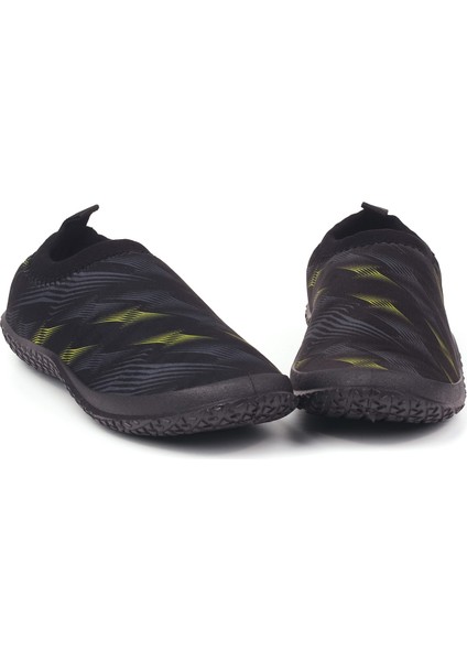 Erkek Siyah Kaydırmaz Tabanlı Ergonomik Tasarımlı Dayanıklı Plaj, Havuz, Deniz Ayakkabısı fırsatları