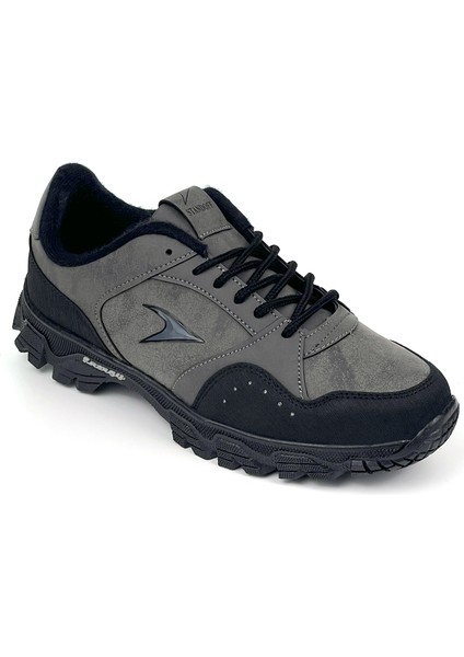 Erkek Gri Su ve Soğuğa Karşı Kışlık Outdoor Ayakkabısı