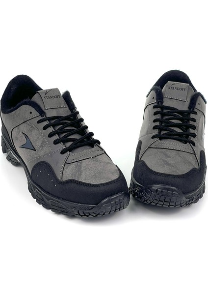 Erkek Gri Su ve Soğuğa Karşı Kışlık Outdoor Ayakkabısı fiyatları