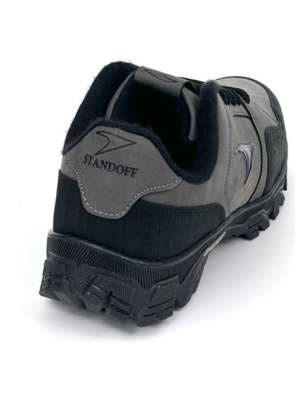 Erkek Gri Su ve Soğuğa Karşı Kışlık Outdoor Ayakkabısı indirimleri