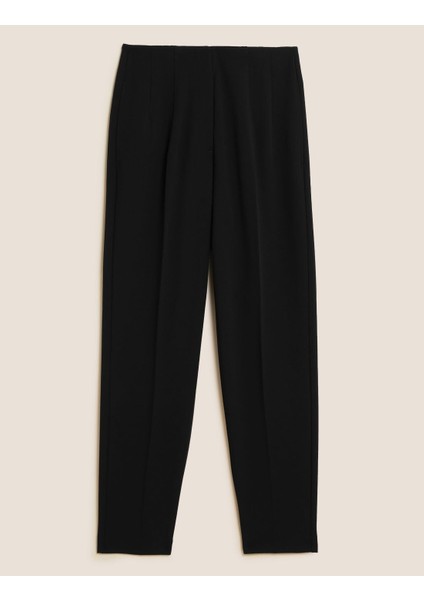 Yüksek Bel Tapered Fit Pantolon
