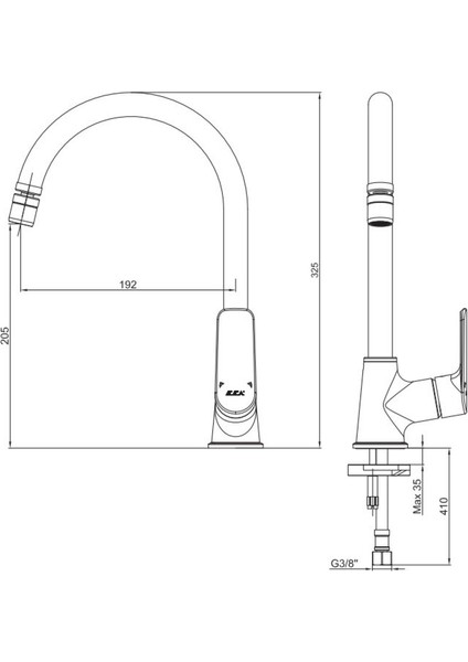Lia Mafsallı Mutfak Eviye Bataryası 102118887 fiyatları