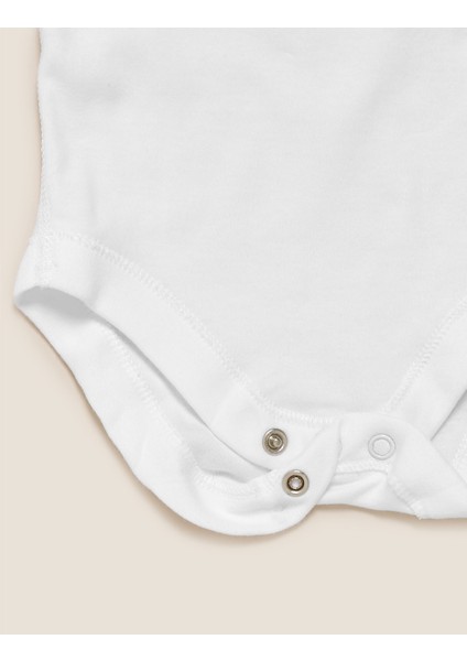 Saf Pamuklu 5'li Askılı Bodysuit (0-3 Yaş) modelleri