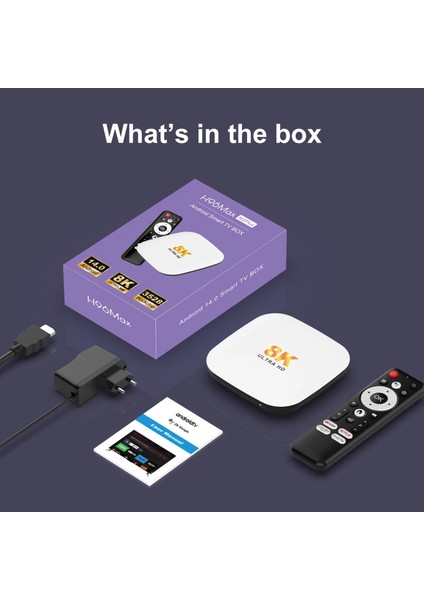 M2plus 8k Android 14.0 Tv Box 4gb+32gb Medya Oynatıcı Air Mouse Wifi6 Bt 5.4 Ethernet Sesli Komut Rk3528 Cpu Mali-450 Mp2 Gpu indirimleri