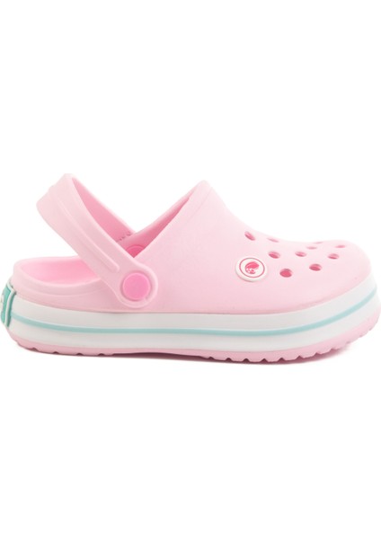 Pembe Eva Hafif Kız Çocuk Sabo Terlik 214 F