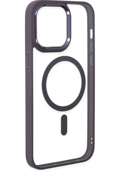 iPhone 13 Pro Kılıf Room Magneticsafe Silikon - Derin Mor fırsatları