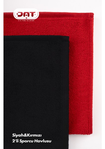 Ikili Sporcu Havlu Seti Microfiber Gym Plates Fitness Boks Tenis Spor Havlusu 48x90cm indirimleri