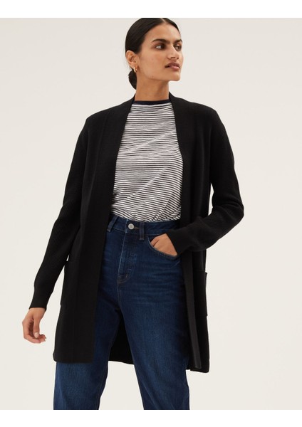 Relaxed Fit Yumuşak Dokulu Hırka fiyatları