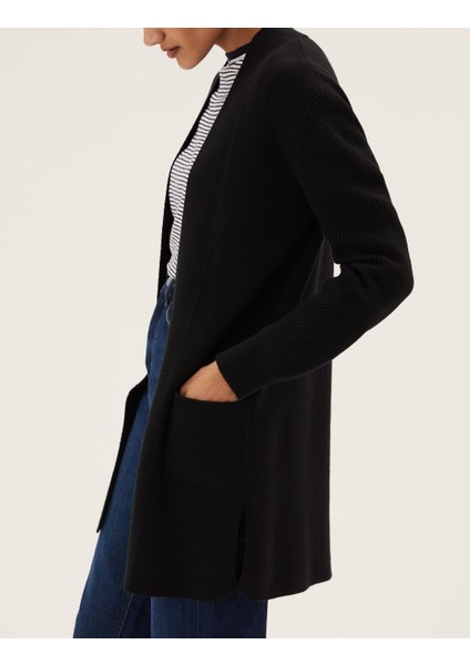 Relaxed Fit Yumuşak Dokulu Hırka fırsatları