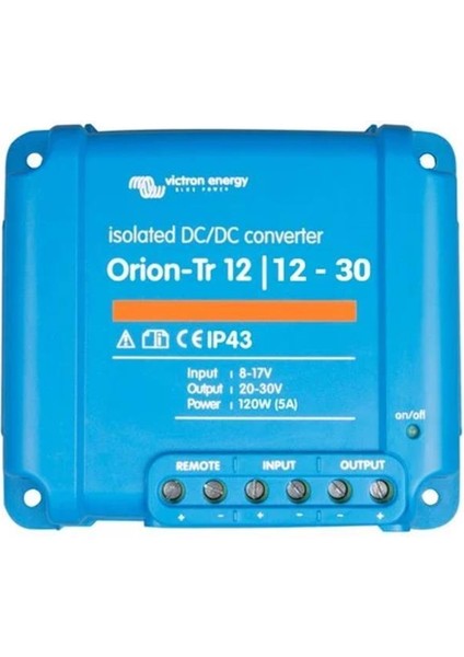 Victron Enerji Orion-Tr Dc-Dc Izolasyonlu Konvertör 12V / 12V 30A – 360W