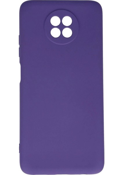 Xiaomi Redmi Note 9 5g Kılıf Nano Içi Kadife Silikon - Mor