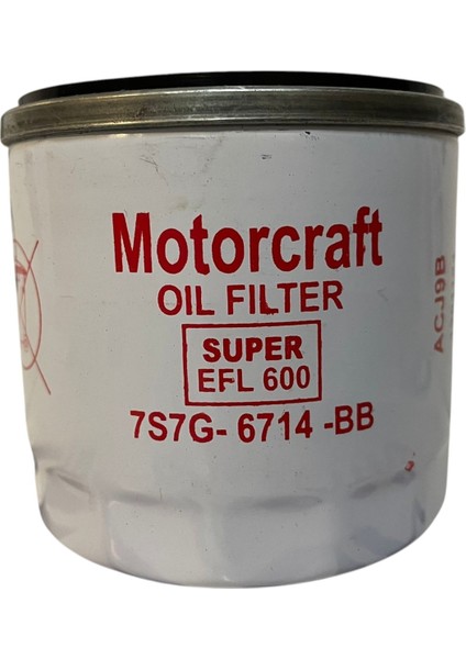 7S7G-6714-BB | Ford Fiesta/Fusion/Focus/Mondeo/Kuga Yağ Filtresi (Benzinli)