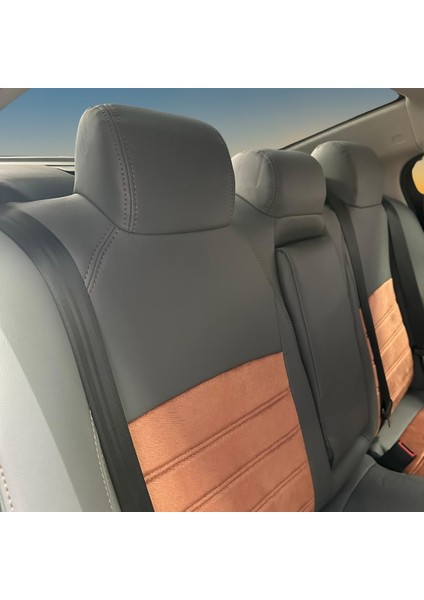 Honda City Araca Özel Oto Koltuk Kılıfı - Tay Tüyü ve Deri fiyatları