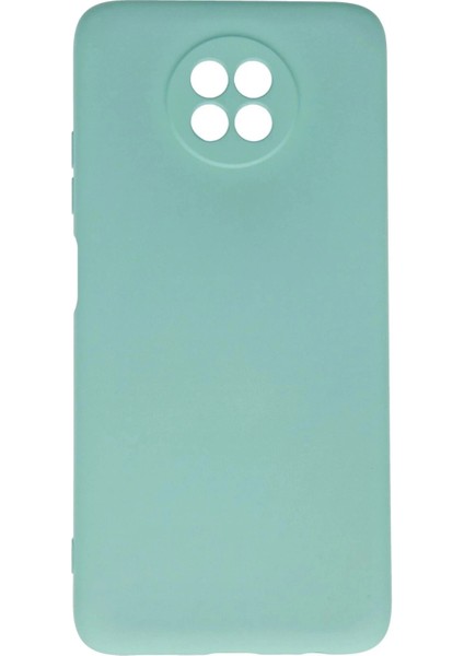 Xiaomi Redmi Note 9 5g Kılıf Nano Içi Kadife Silikon - Turkuaz