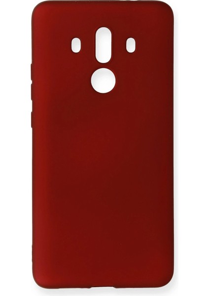 Huawei Mate 10 Pro Kılıf First Silikon - Bordo - ASBTC6075-3548