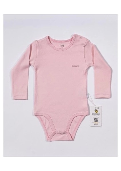 Bfs Bebengo BU4024 Basic Uzun Kol Yaş Body Pembe