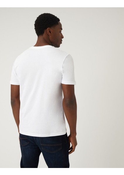 Saf Pamuklu Kısa Kollu T-Shirt modelleri