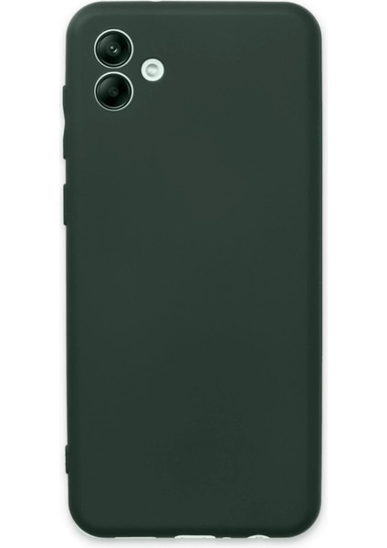 Samsung Galaxy A04 Kılıf First Silikon - Koyu Yeşil - ASBTC6932-6861
