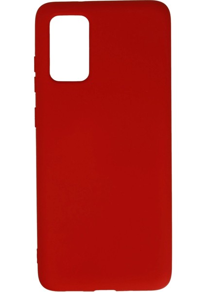 Samsung Galaxy S20 Plus Kılıf Nano Içi Kadife Silikon - Kırmızı - ASBTC6481-9779