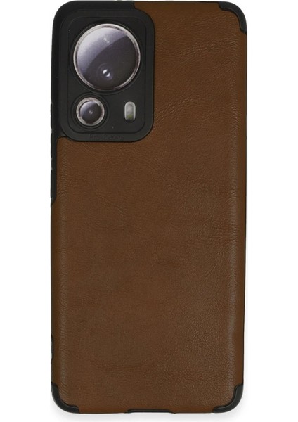 Xiaomi Mi 13 Lite Kılıf Loop Deri Silikon - Kahverengi - ASBTC7210-6829