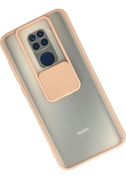 Xiaomi Redmi Note 9 Kılıf Palm Buzlu Kamera Sürgülü Silikon - Pembe - ASBTC9551-4830 fiyatları