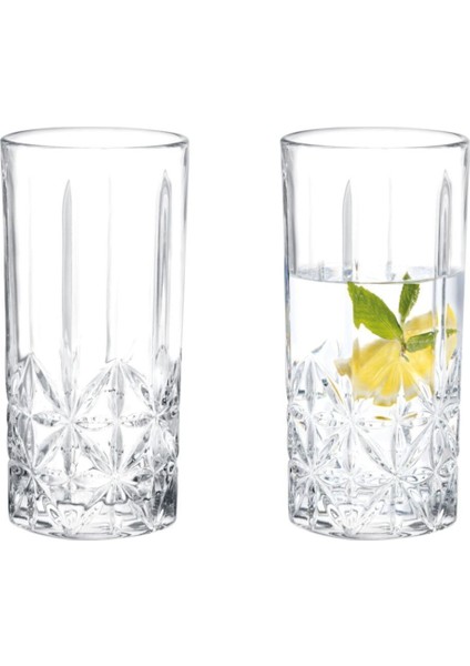 Estee 4'lü Meşrubat Bardağı Seti Cam Malzeme 342 ml Şık Sunum