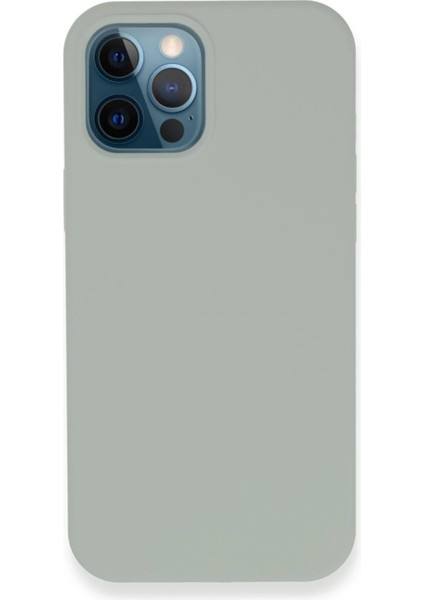 iPhone 12 Pro Kılıf Lansman Legant Silikon - Açık Gri - ASBTC5959-9150