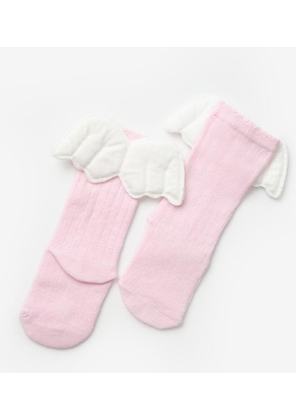 Pembe Kanatlı Çorap