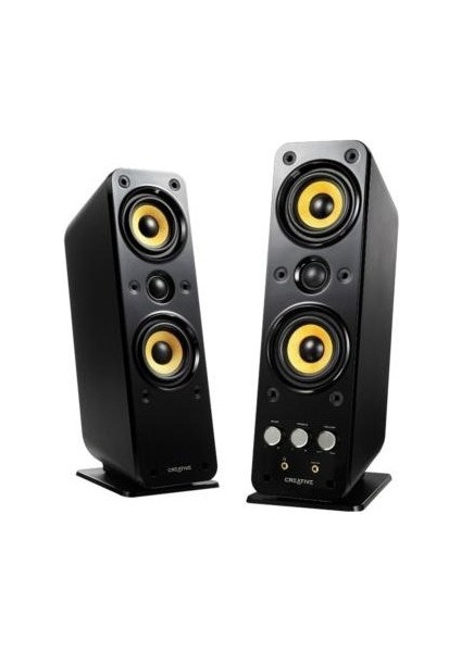 GigaWorks T40 Series II Siyah 2.0 BasXport Teknolojili , 20W RMS , Multimedya Hoparlör