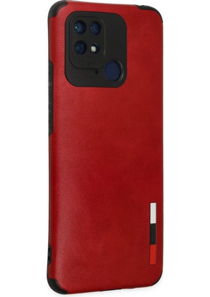 Xiaomi Redmi 10C Kılıf Loop Deri Silikon - Kırmızı - ASBTC5913-7782 modelleri