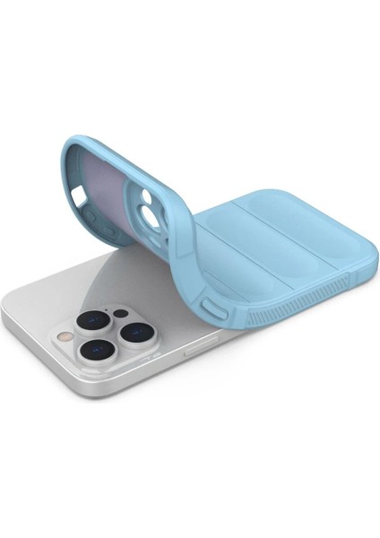 iPhone 15 Pro Kılıf Optimum Silikon - Sky Blue - ASBTC7422-6013 fırsatları