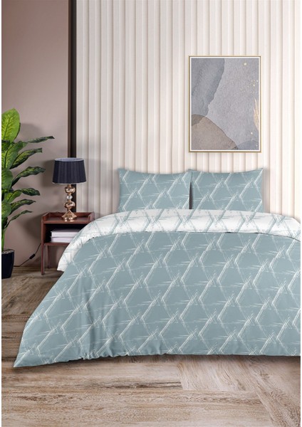 Glame %100 Pamuk Tek Kişilik Nevresim Takımı 160X220CM Su Yeşili fiyatları
