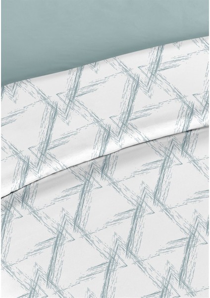 Glame %100 Pamuk Tek Kişilik Nevresim Takımı 160X220CM Su Yeşili indirimleri