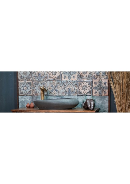 El Yapımı Seramik Lavabo