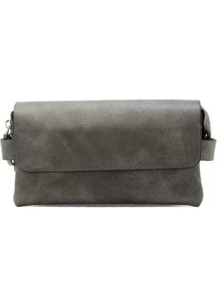 Erkek Lüks Gri Renk El Tutturmalı Portföy Çanta fırsatları