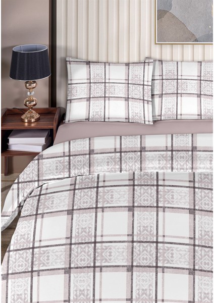 Hermes %100 Pamuk Tek Kişilik Nevresim Takımı 160X220CM Mürdüm fiyatları