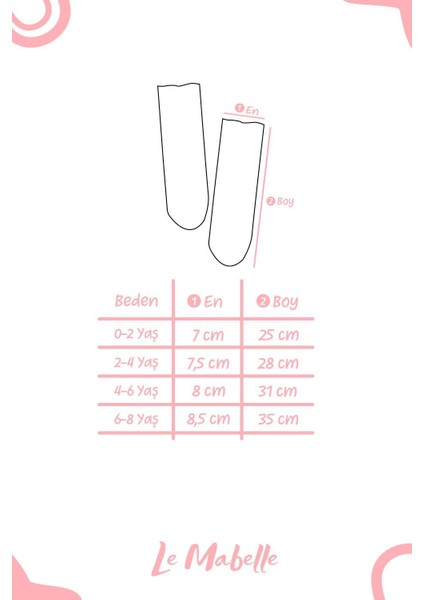 Pembe Küçük Sim Detaylı Kız Çocuk Tül Çorap modelleri