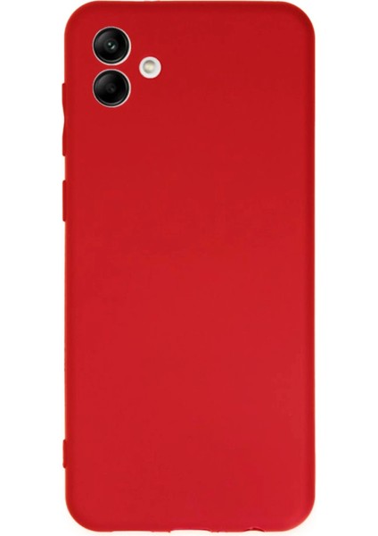 Samsung Galaxy A04 Kılıf First Silikon - Kırmızı - ASBTC5038-8676