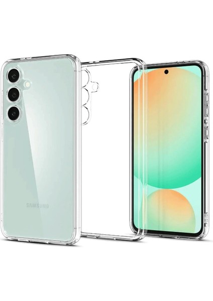 Samsung Galaxy S24 Fe Kılıf Lüx Şeffaf Silikon - ASBTC8617-3245