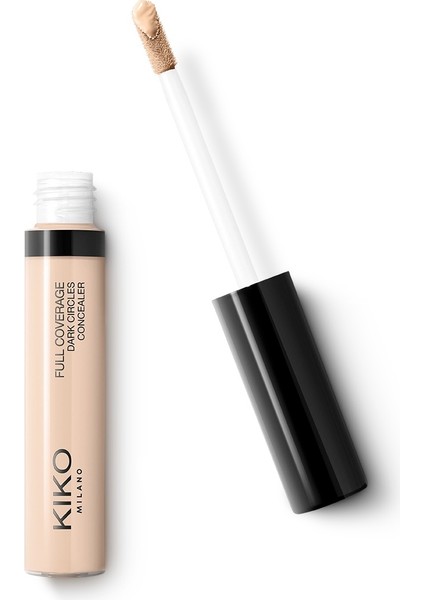 Likit Kapatıcı - Full Coverage Dark Circles Concealer - 02 Light Beige - Yüksek Kapatıcılık